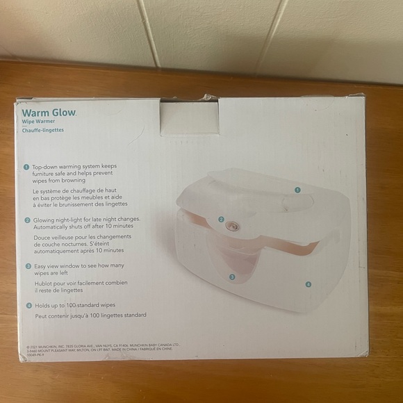 Munchkin Accessories New In Box Munchkin Warm Glow Wipe Warmer Poshmark